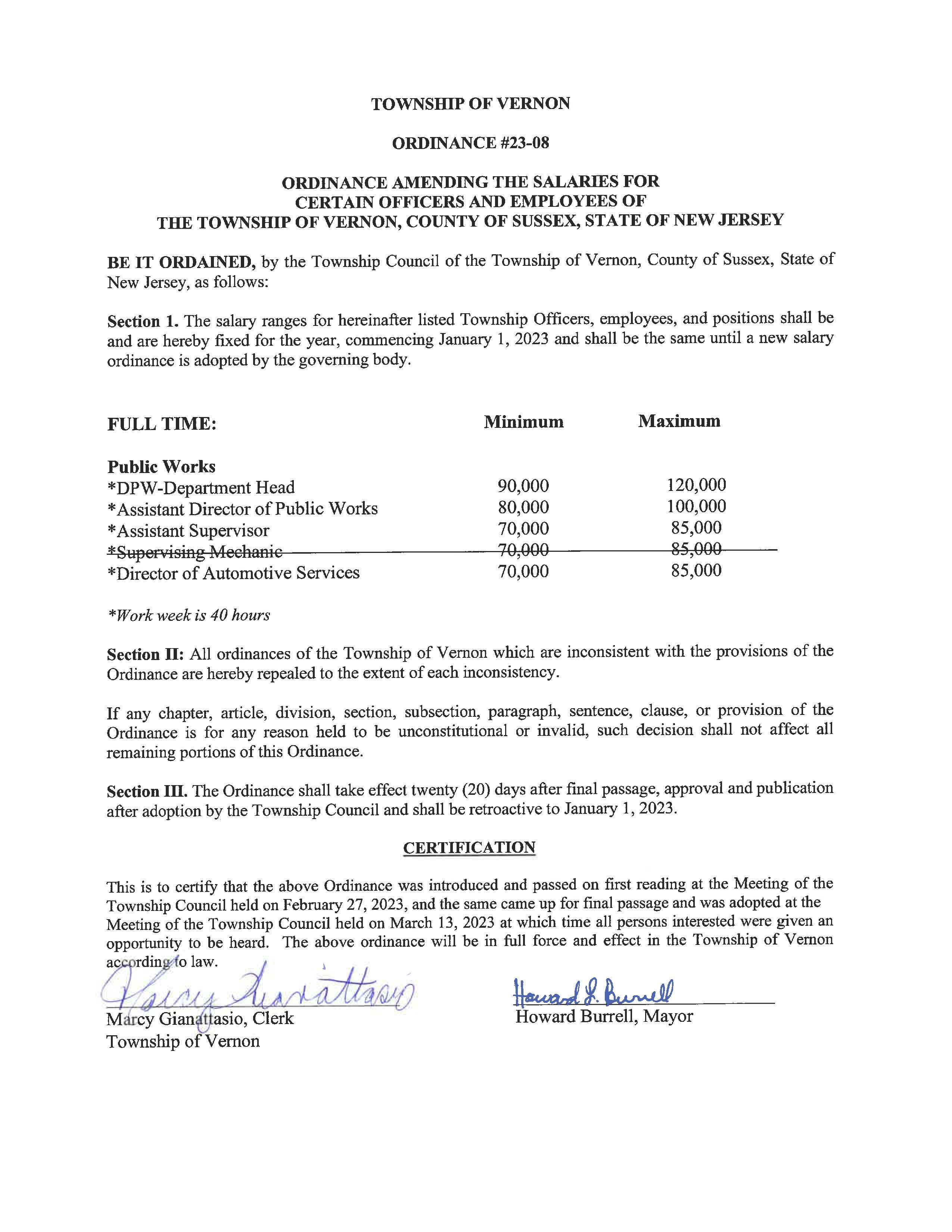 23 08 2023 Salary Ordinance update for DPW Page 1