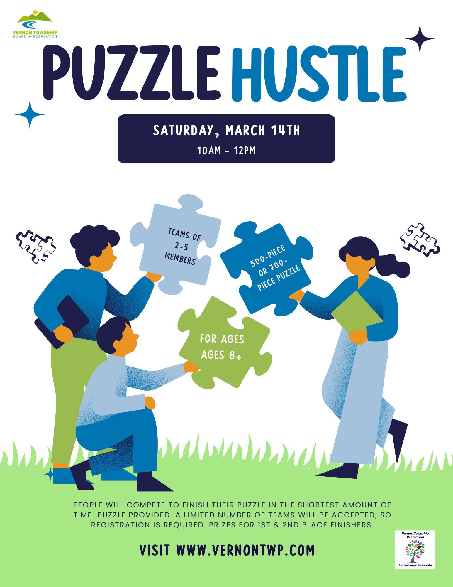 Puzzle Hustle Flyer 4