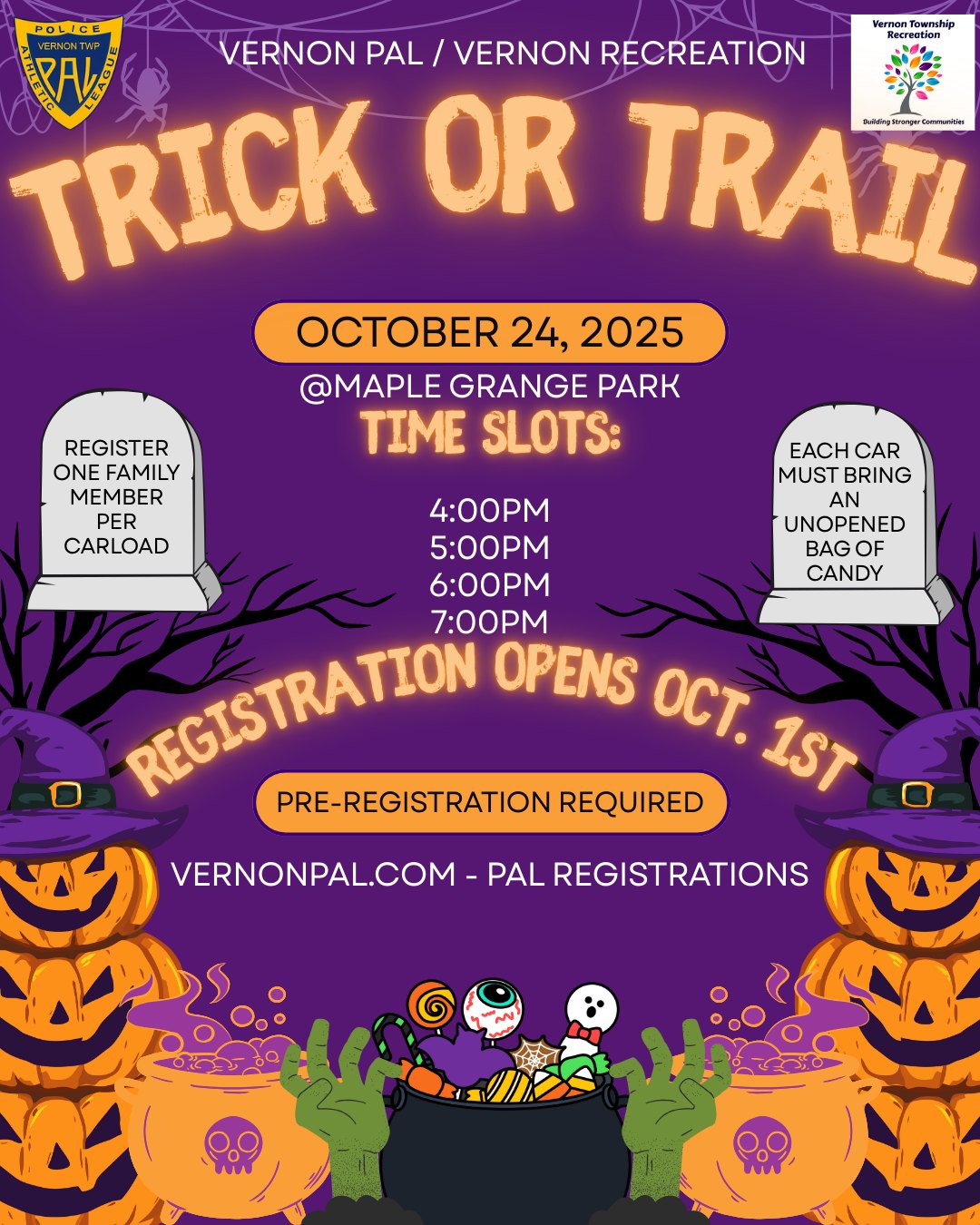 Trick or Trail